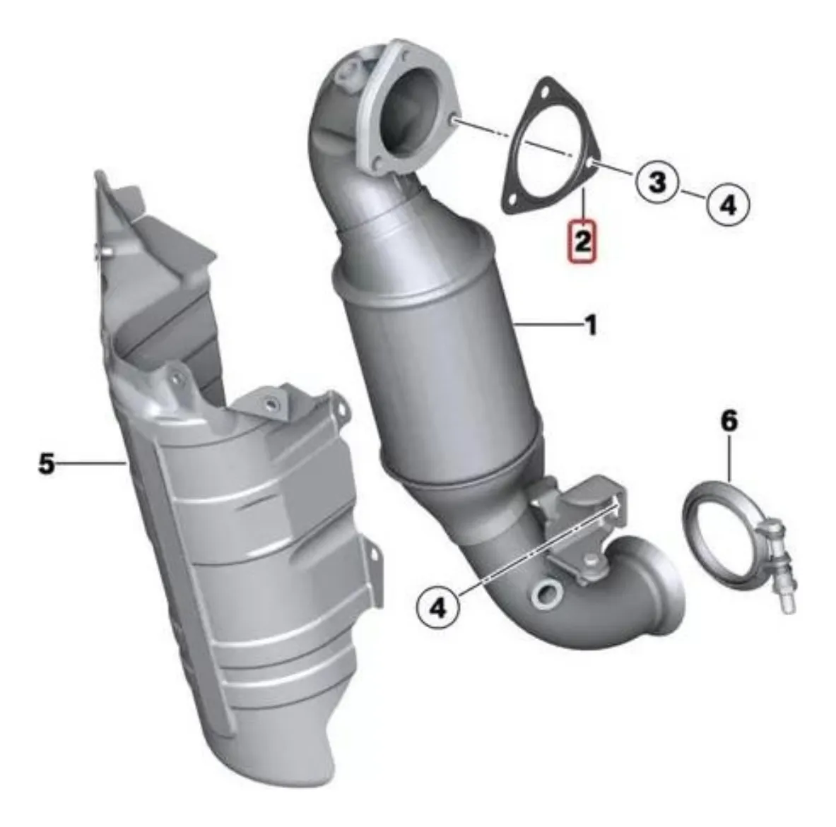 Juntas Múltiple De Escape / Turbo Y Escape 1.6 Thp - Image 3